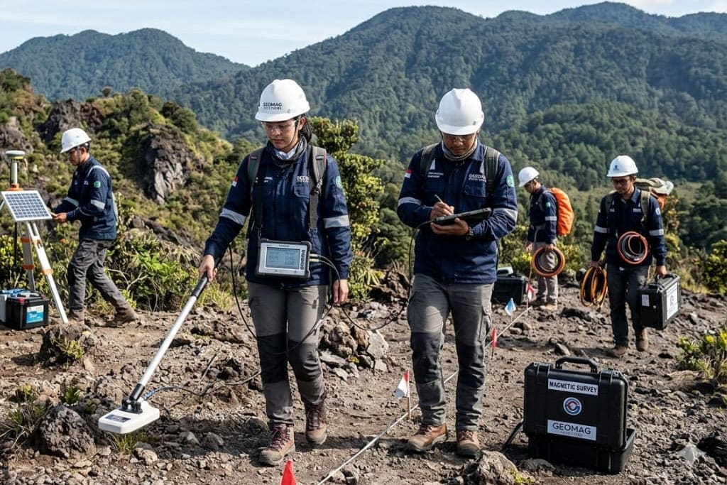 jasa survey magnetik, jasa eksplorasi magnetik